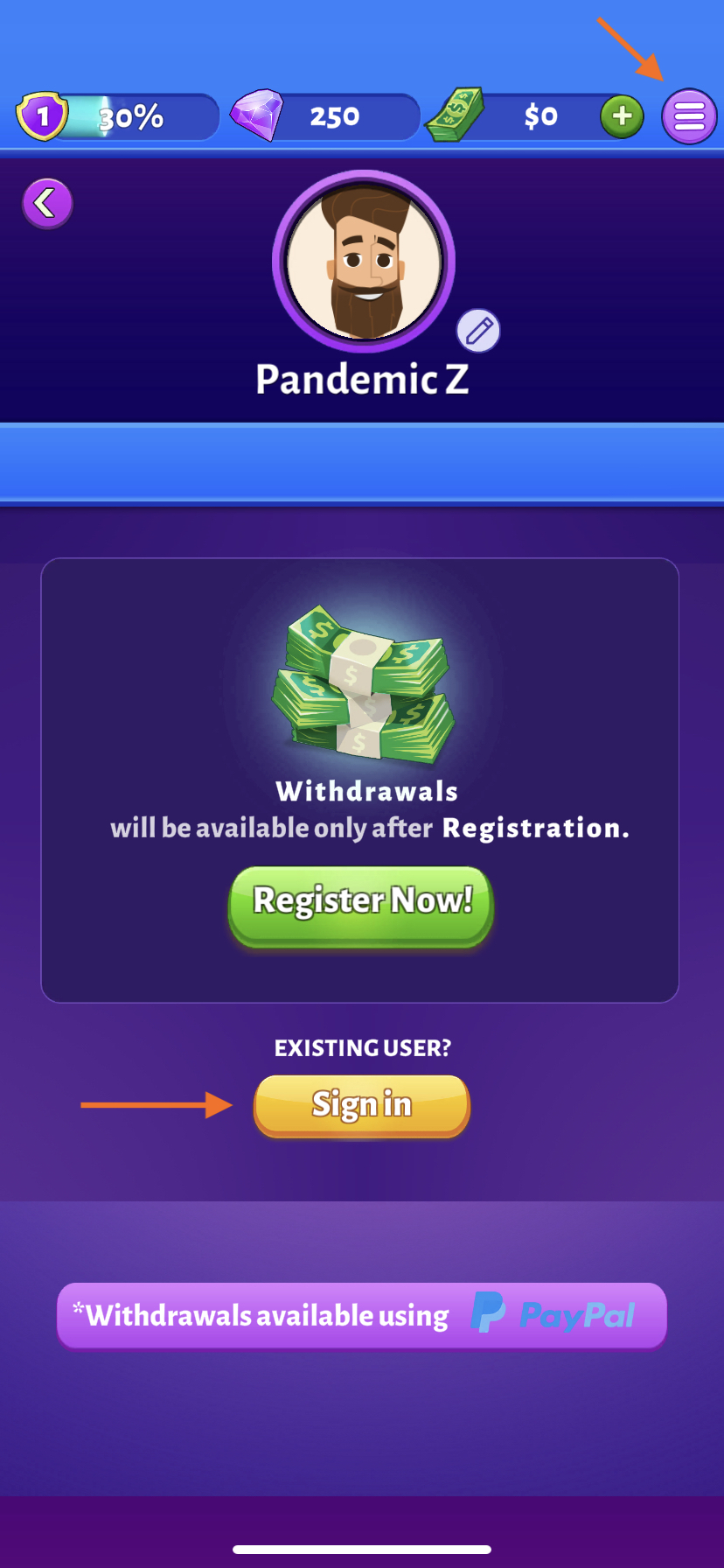 How do i log into my account papaya